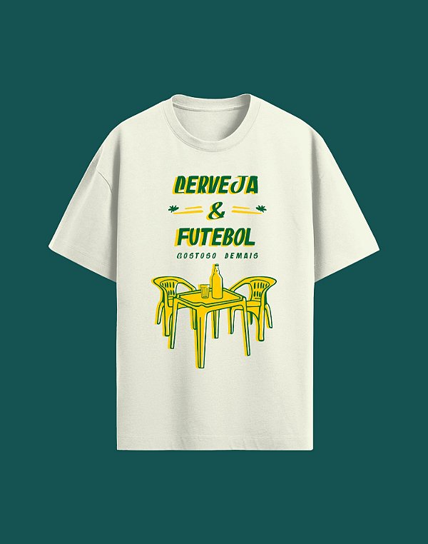 Oversized - Copa 2026 - Cerveja e Futebol