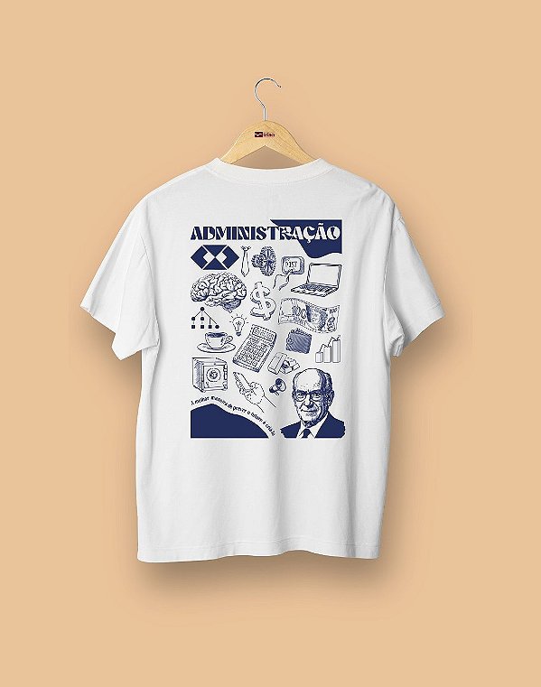 Camisa Universitária - Administração - É Arte - Basic
