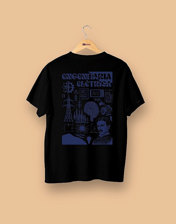 Camisa Universitária - Engenharia Elétrica - É Arte - Basic