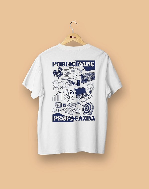 Camisa Universitária - Publicidade e Propaganda - É Arte - Basic