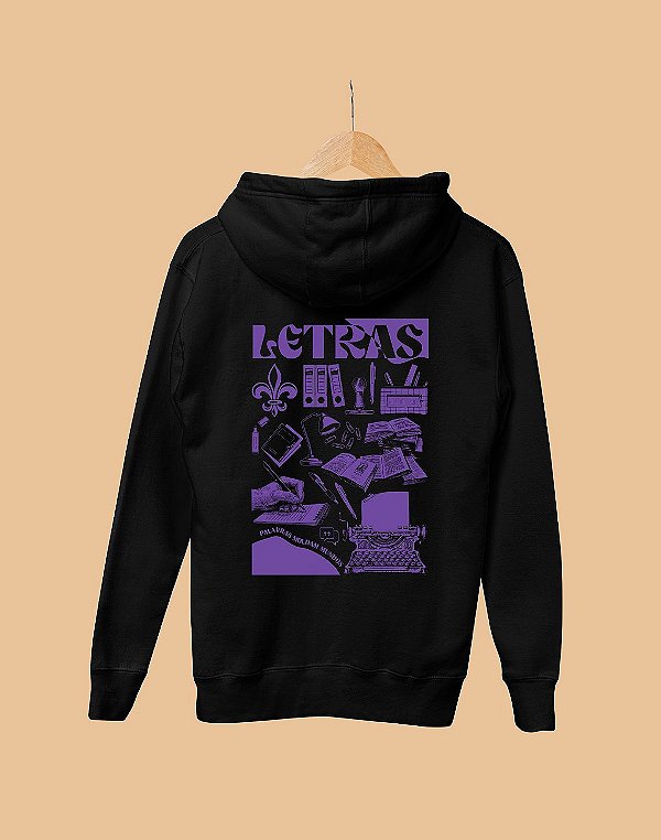 Moletom Básico Flanelado - Letras - É Arte - Basic