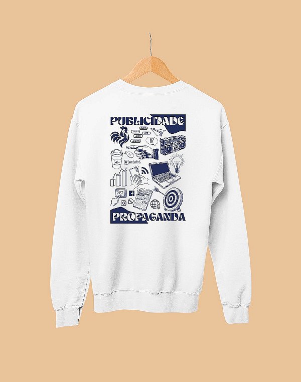 Moletom Básico Flanelado - Publicidade e Propaganda - É Arte