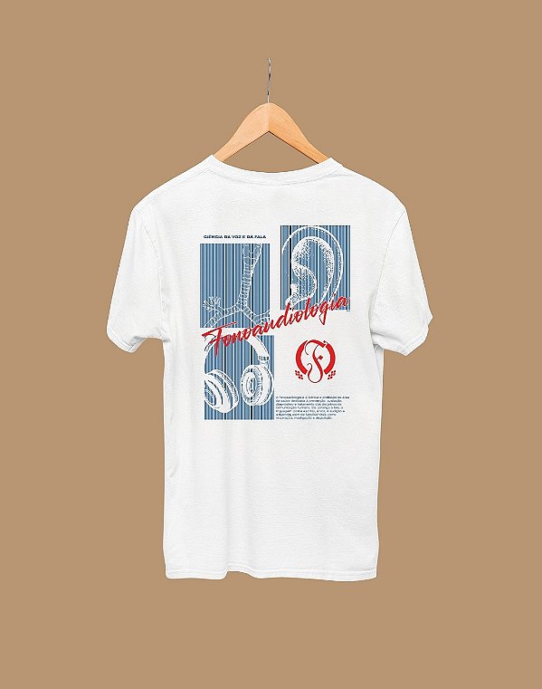 Camisa Universitária - Fonoaudiologia - Blueprint - Basic