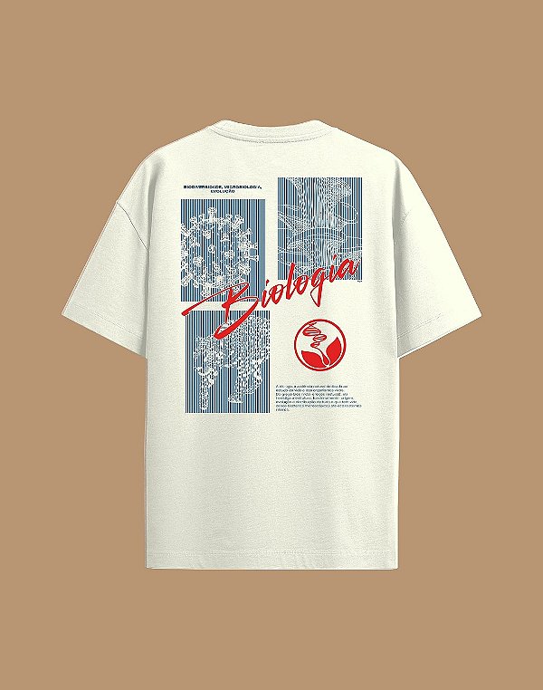 Camisa Oversized - Biologia - Blueprint