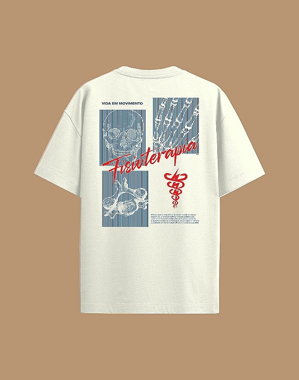 Camisa Oversized - Fisioterapia - Blueprint