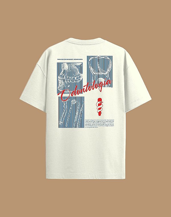 Camisa Oversized - Odontologia - Blueprint
