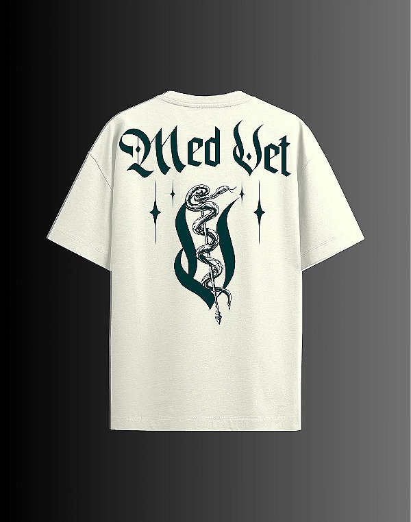 Oversized - Medicina Veterinária - Bling - Off White