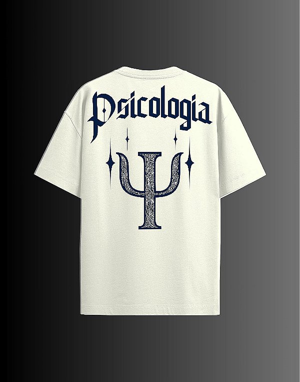 OUTLET - Oversized - Psicologia - Bling - TROCA NÃO DISPONÍVEL