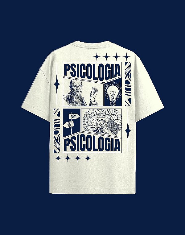 OUTLET - Oversized - Psicologia - Recortes - TROCA NÃO DISPONÍVEL
