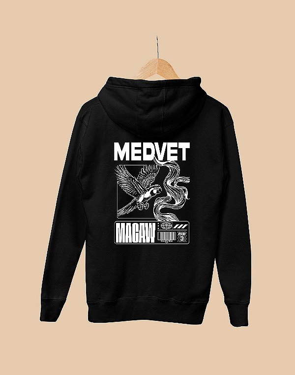 OUTLET - Moletom Canguru - Medicina Veterinária - Encarte - TROCA NÃO DISPONÍVEL