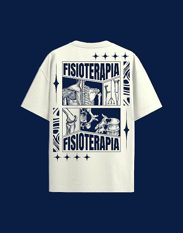 OUTLET - Oversized - Fisioterapia - Recortes - TROCA NÃO DISPONÍVEL