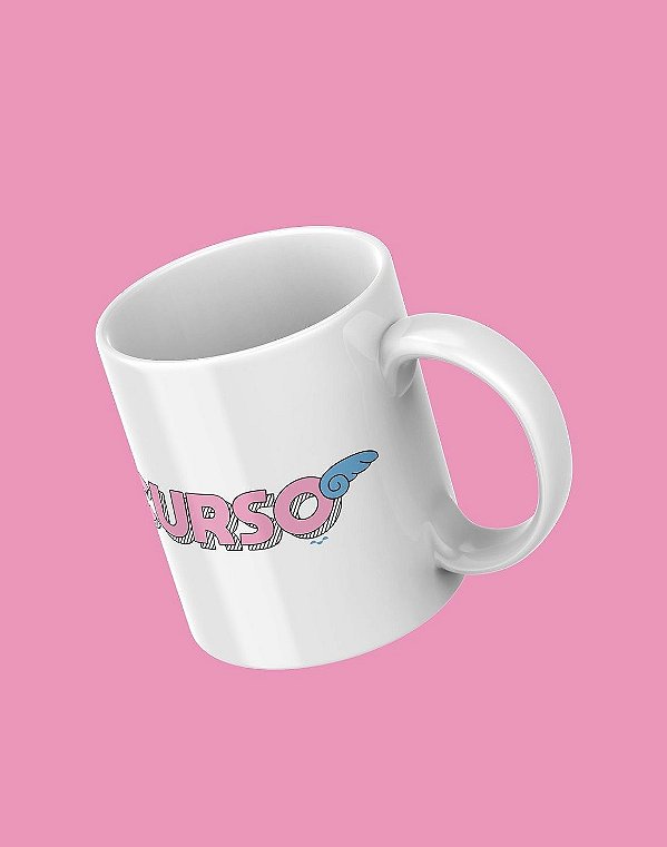 Caneca - Seu Curso (Personalizável) - Voe Alto