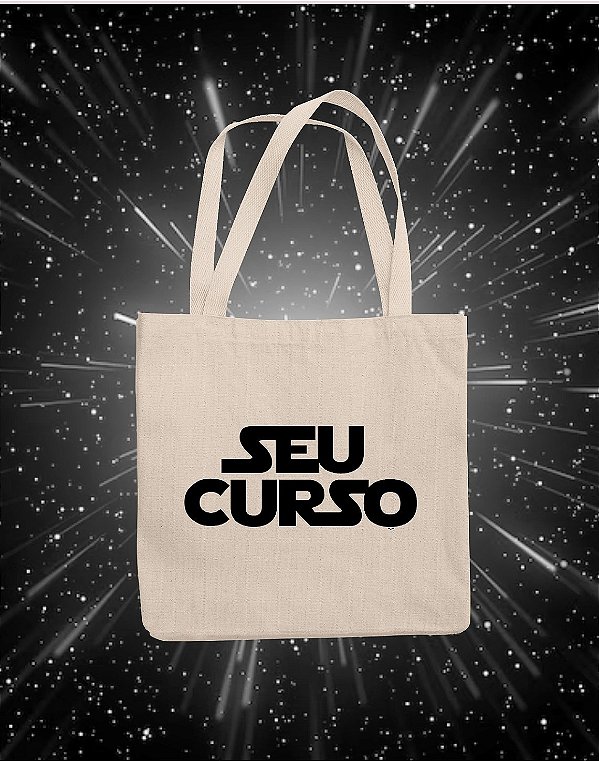 Ecobag - Seu Curso (Personalizável) - Nas Estrelas