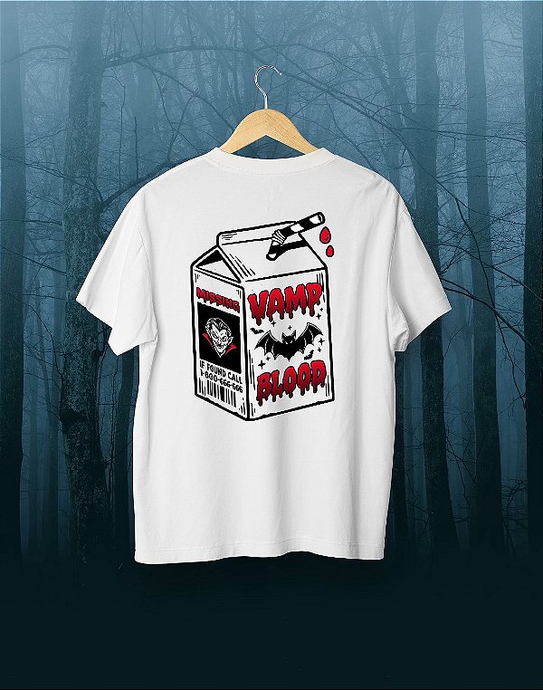 Camisa Universitária - Vamp Blood - Suco de Monstro