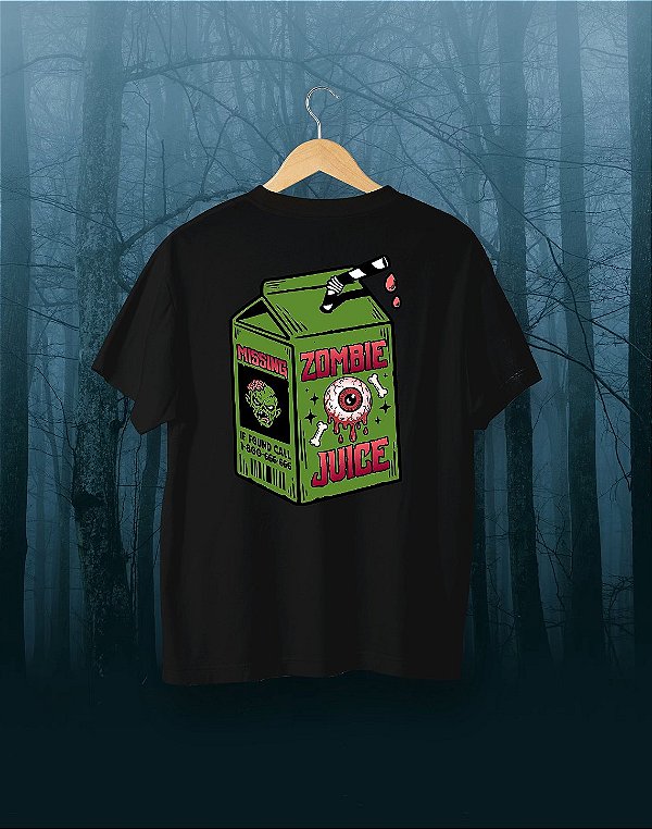 Camisa Universitária - Zombie Juice - Suco de Monstro
