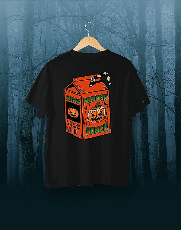Camisa Universitária - Pumpkin Punch - Suco de Monstro