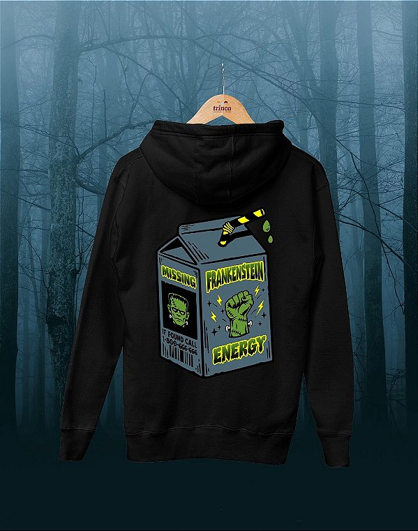 Moletom Canguru (Flanelado) - Frank Energy - Suco de Monstro