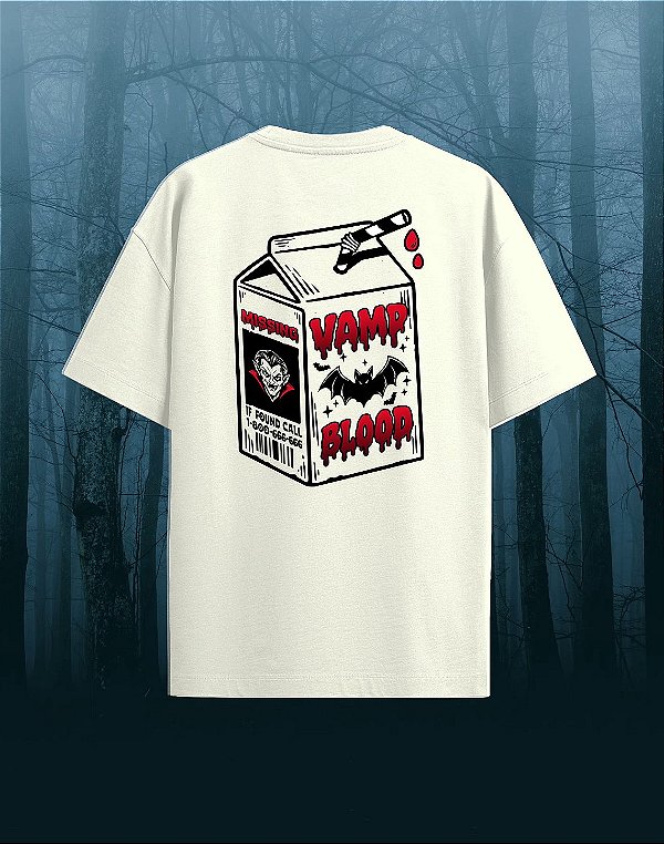 Oversized - Vamp Blood - Suco de Monstro