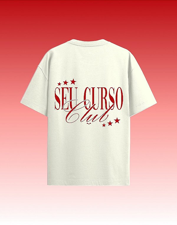 Oversized - Seu Curso (Personalizável) - The Club