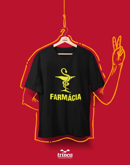 Camiseta Universitária - Farmácia - Farmasimbol - Basic
