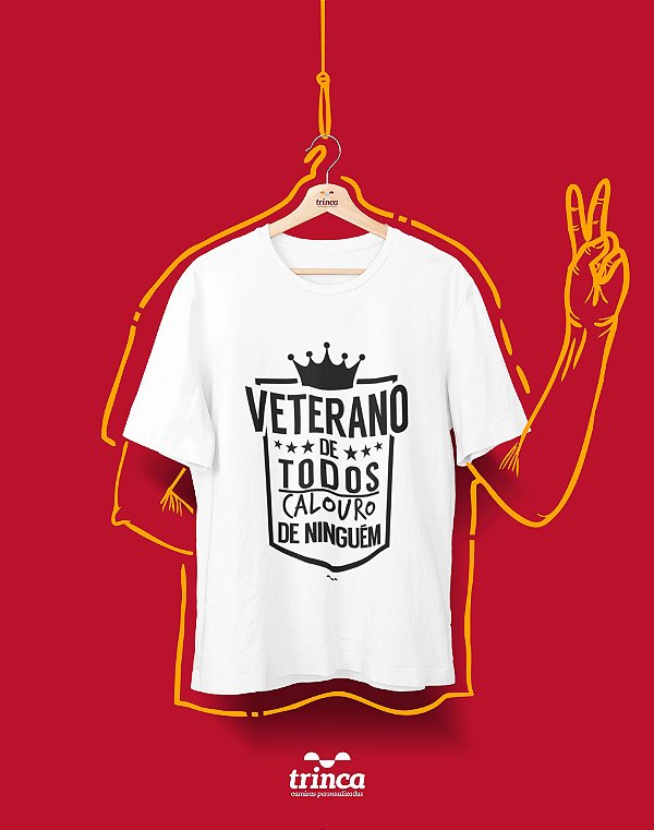 Camiseta Universitária - Veterano da P toda - Basic