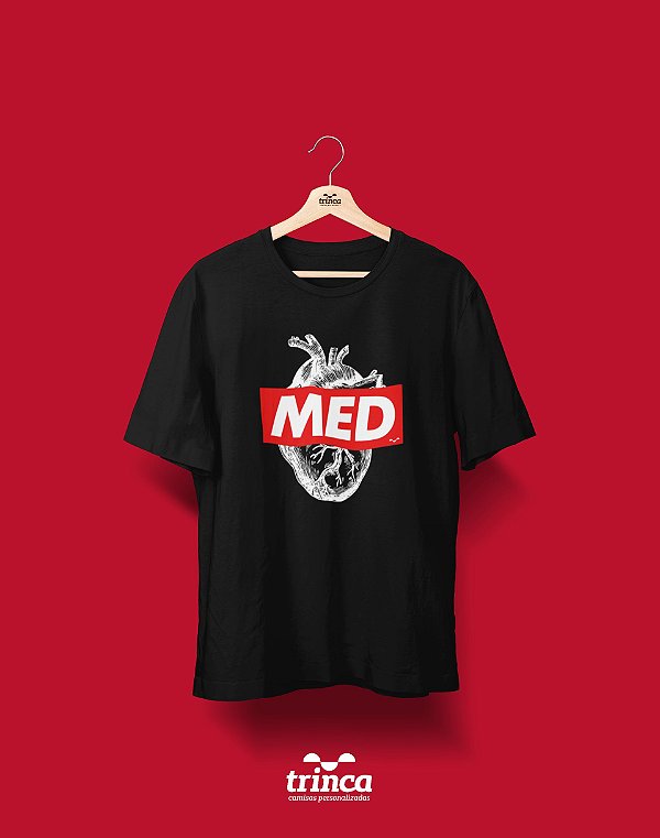 Camiseta Universitária - Medicina - Supreme - Basic
