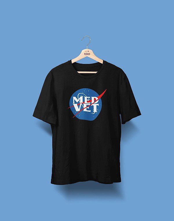 Camiseta Universitária - Medicina Veterinária - NASA - Basic