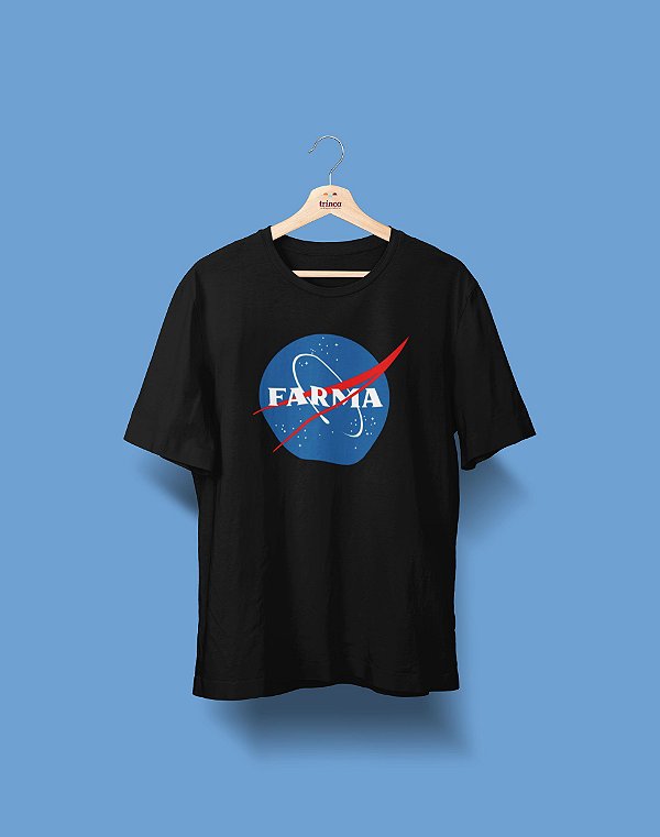 Camiseta Universitária - Farmácia - NASA - Basic
