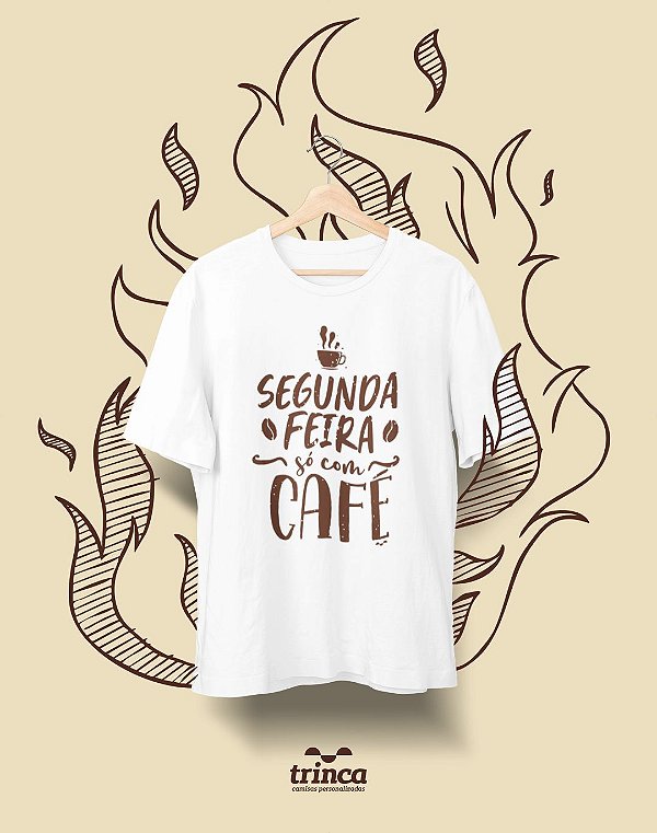 Camiseta Personalizada - Café - Coffee First - Basic