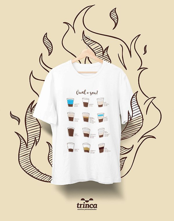 Camiseta Personalizada - Café -  Guia Expresso - Basic