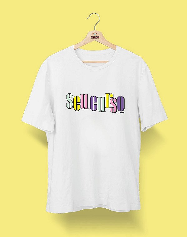 Camisa Universitária - Seu Curso (Personalizável) - 90's