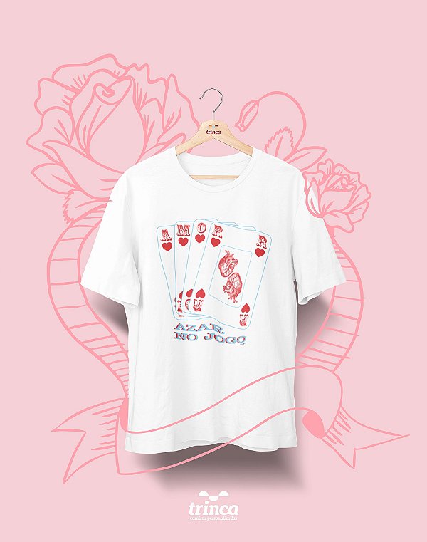 Camiseta Personalizada - Dia do Amor - Baralhove - Basic