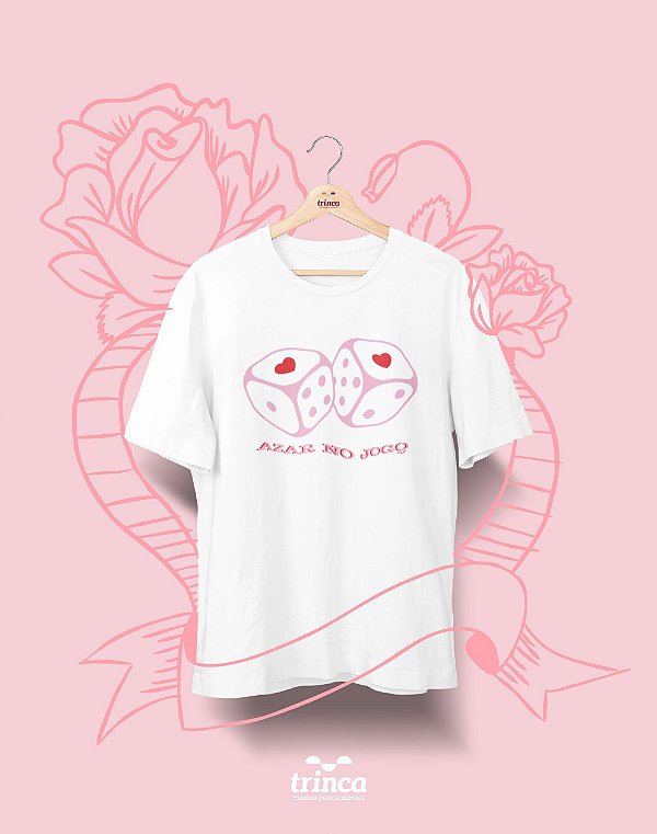 Camiseta Personalizada - Dia do Amor - Dados - Basic