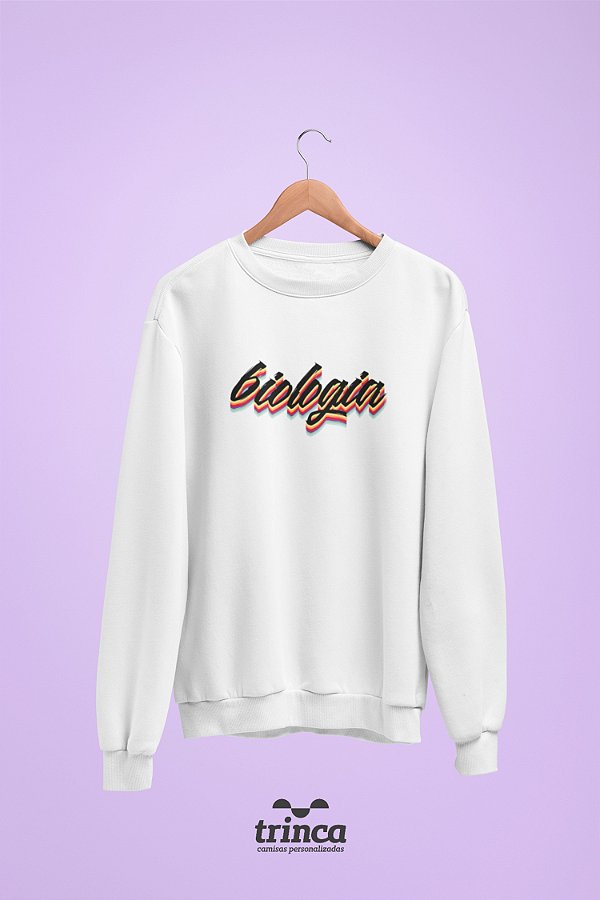 Moletom Básico (Flanelado) - Coleção Grafite - Biologia
