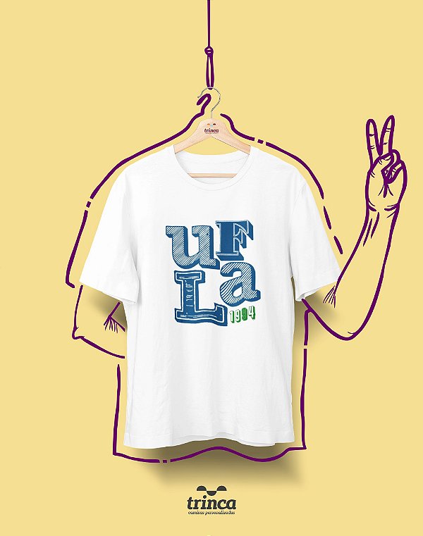 Camiseta - Coleção Sou Federal - UFLA - Basic