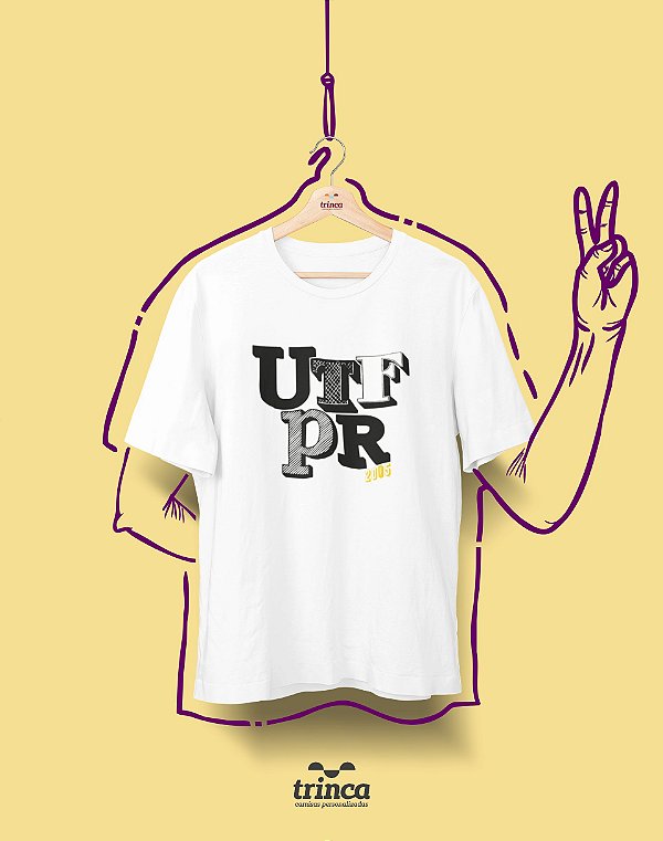 Camiseta - Coleção Sou Federal - UTFPR  - Basic