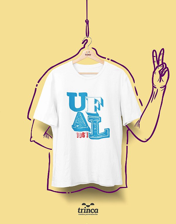 Camiseta - Coleção Sou Federal - UFAL - Basic