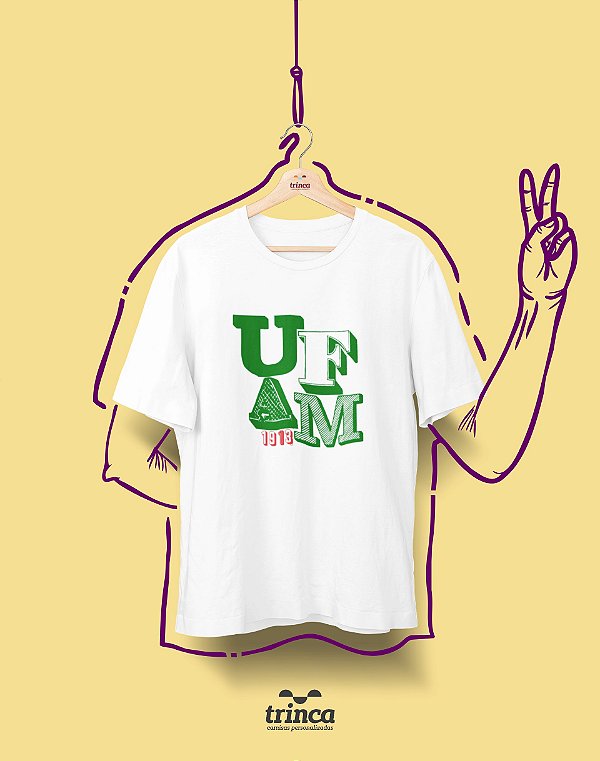 Camiseta - Coleção Sou Federal - UFAM - Basic