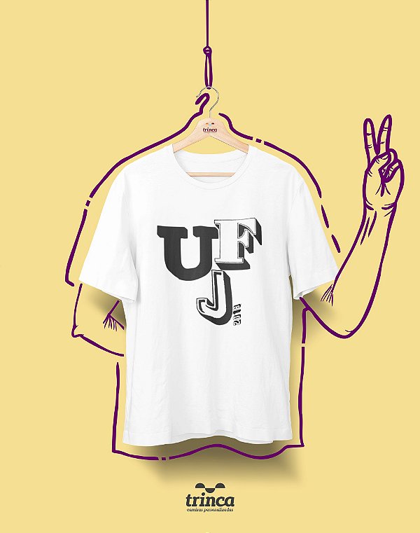 Camiseta - Coleção Sou Federal - UFJ - Basic