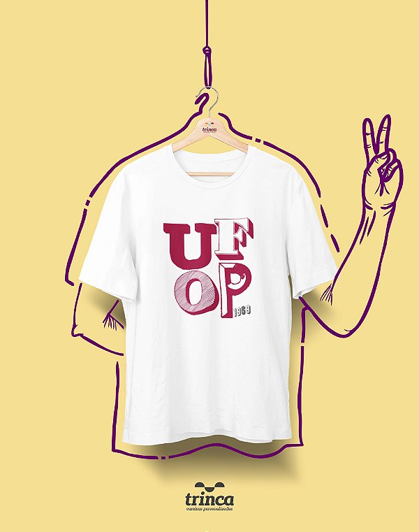 Camiseta - Coleção Sou Federal - UFOP - Basic