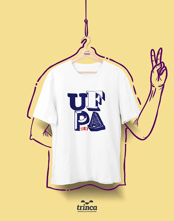 Camiseta - Coleção Sou Federal - UFPA - Basic