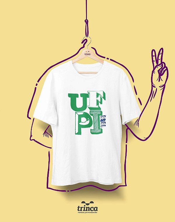 Camiseta - Coleção Sou Federal - UFPI - Basic