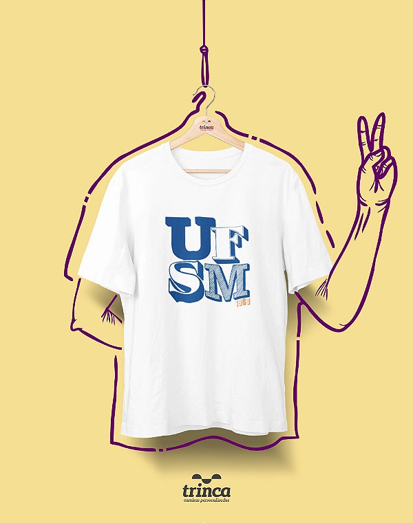 Camiseta - Coleção Sou Federal - UFSM - Basic