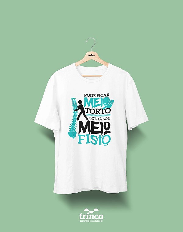Camisa Universitária Fisioterapia - Meio Fisio - Basic