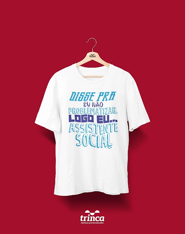 Camisa Universitária Serviço Social - Não é Mimimi - Basic