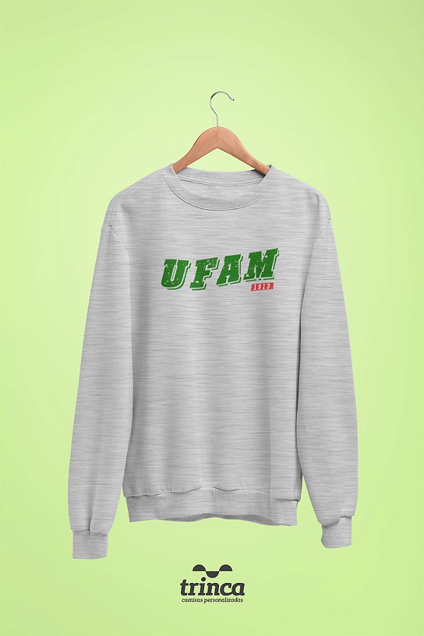 Moletom Básico (Flanelado) - Coleção Somos UF - UFAM