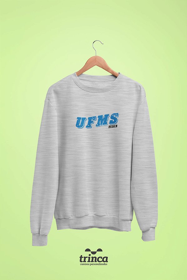 Moletom Básico (Flanelado) - Coleção Somos UF - UFMS