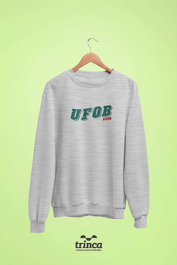 Moletom Básico (Flanelado) - Coleção Somos UF - UFOB