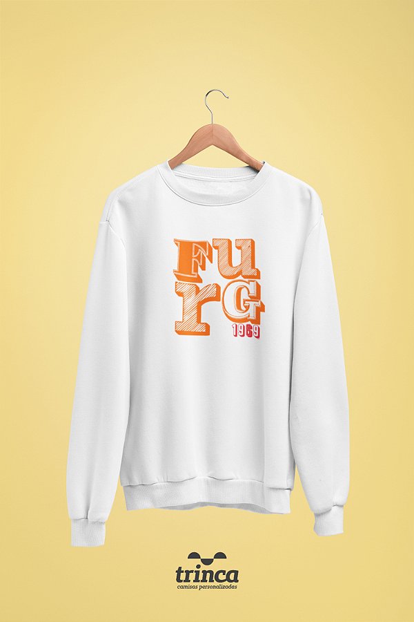 Moletom Básico (Flanelado) - Sou Federal - FURG