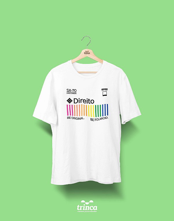 Camiseta Universitária - Direito - Polaroid - Basic